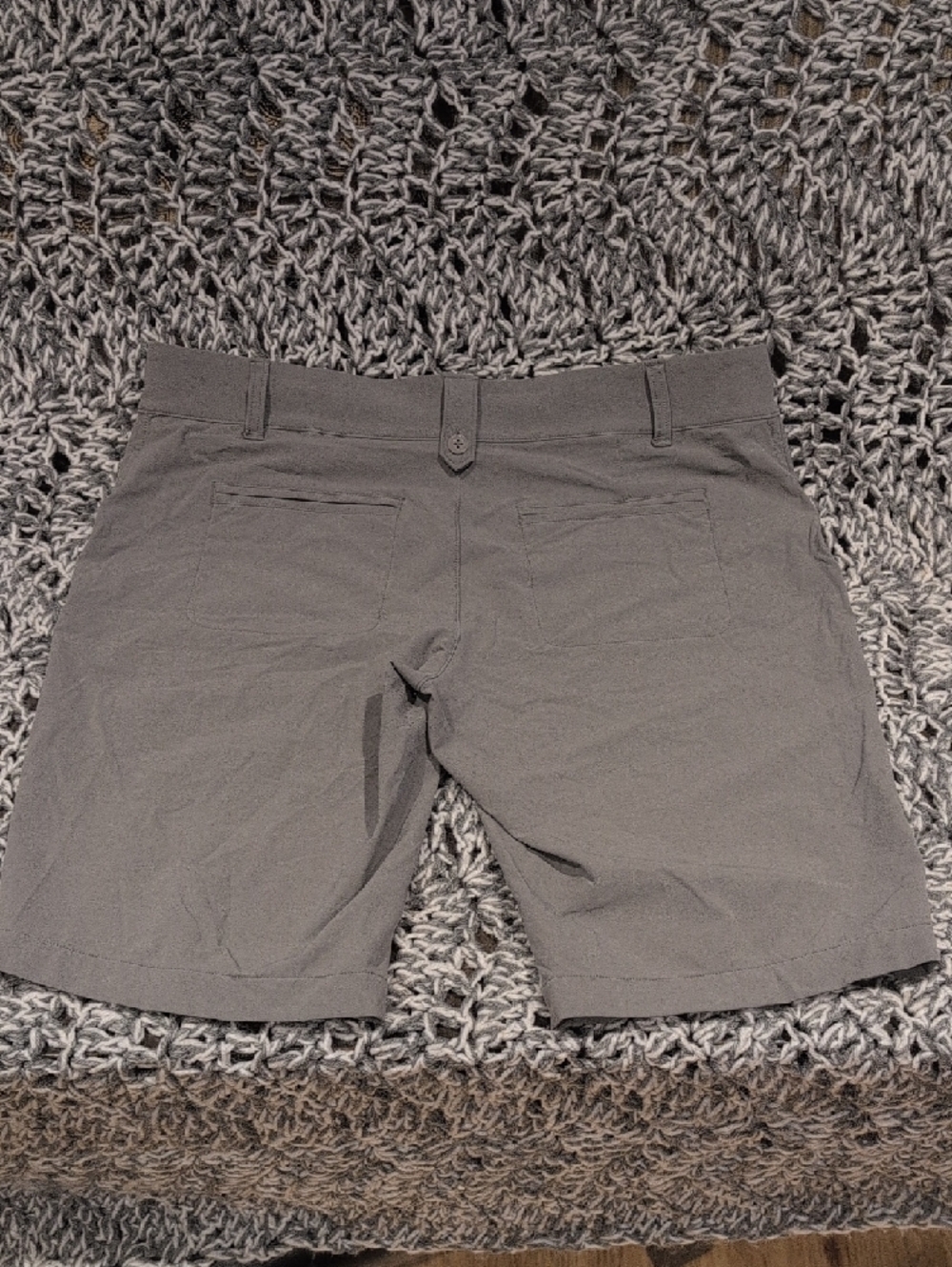 🏖️ Lolé Stretch Outdoor Shorts | Sandy Neutral Beige | Travel + size 12 - Picture 6 of 8